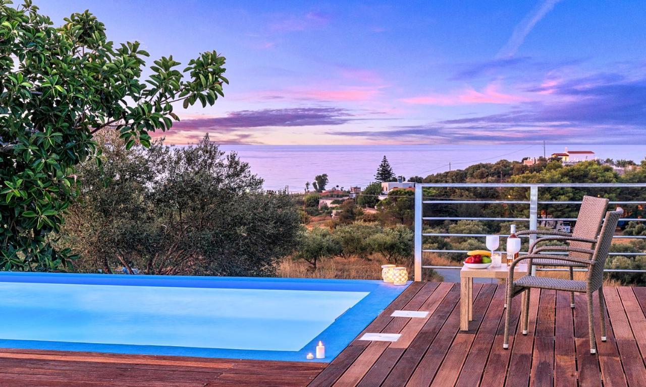 Georgioupolis Blue Villa Esterno foto